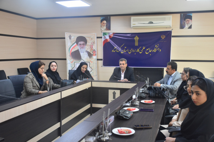 برگزاری انتخابات و نشست شورای دبیران انجمن‌های علمی دانشجویی دانشگاه جامع علمی‌کاربردی استان کرمانشاه