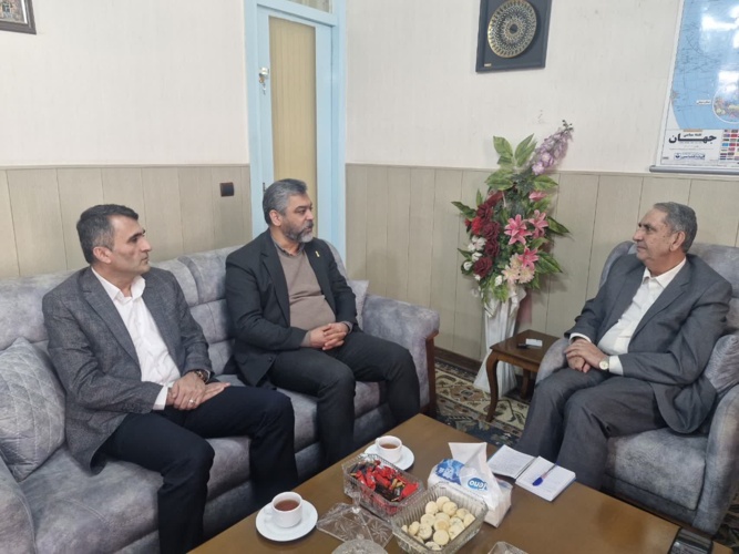 دیدار رئیس دانشگاه جامع علمی کاربردی گلستان با مدیر نمایندگی وزارت امور خارجه در استان گلستان